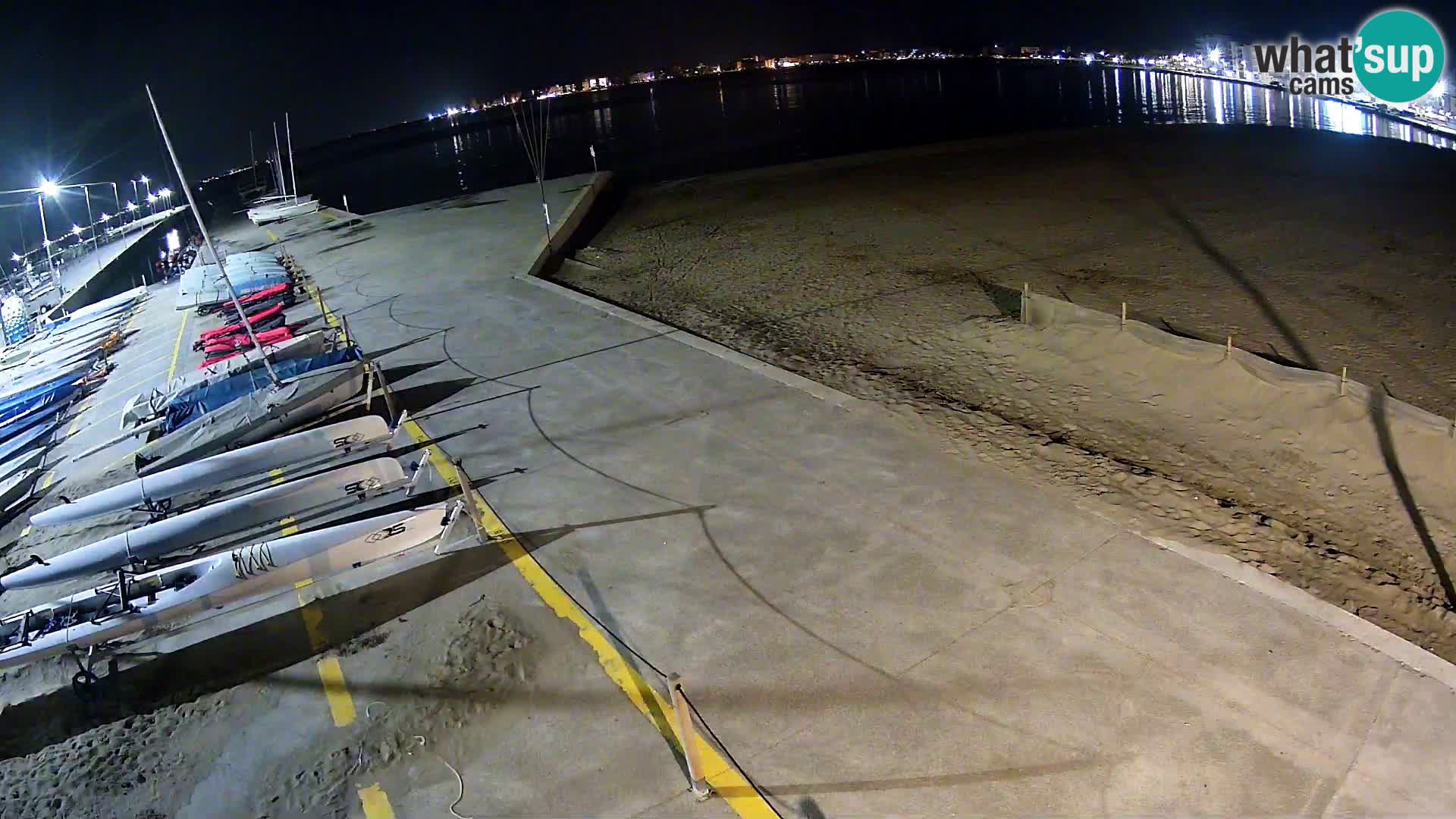 Kamera Roses marina – Costa Brava – plaža La Perola