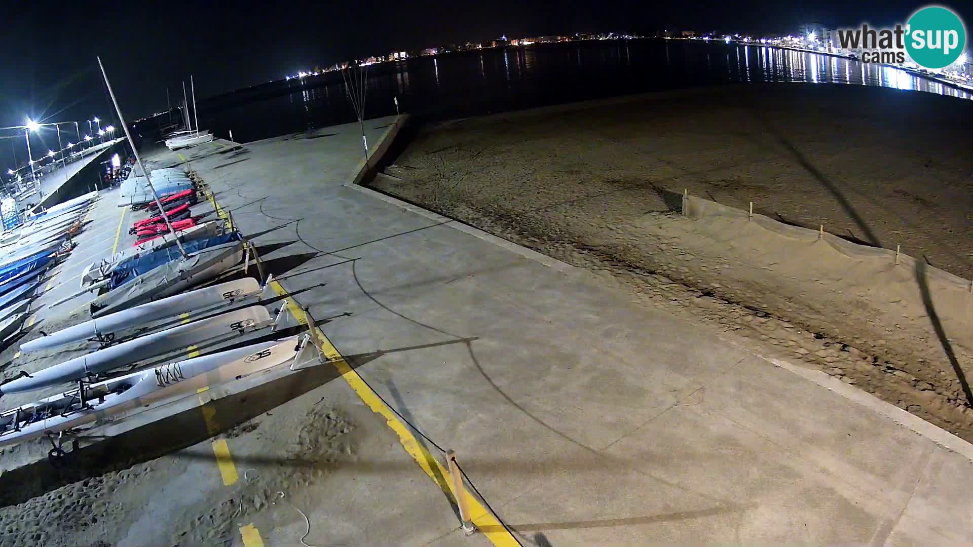 Kamera Roses marina – Costa Brava – plaža La Perola