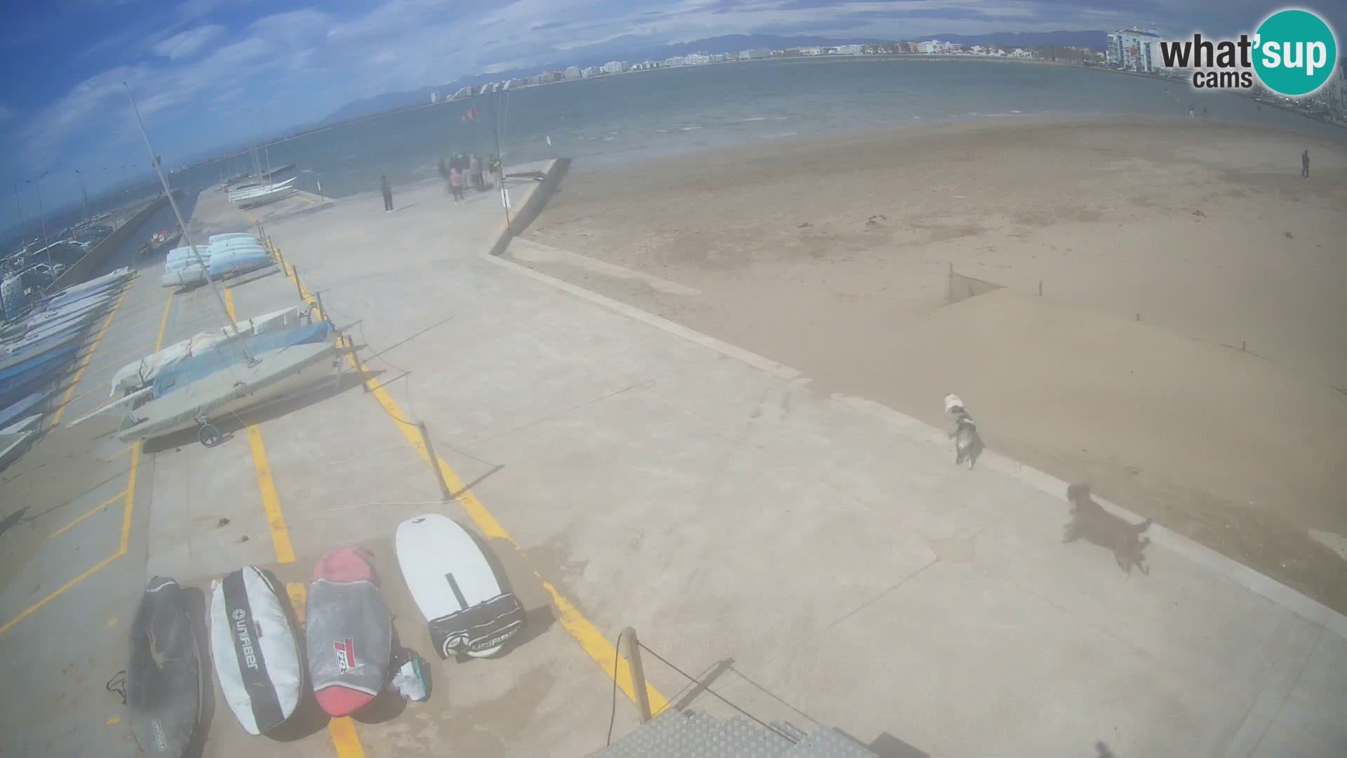 Webcam Hafen von Roses – Costa Brava – Strand La Perola