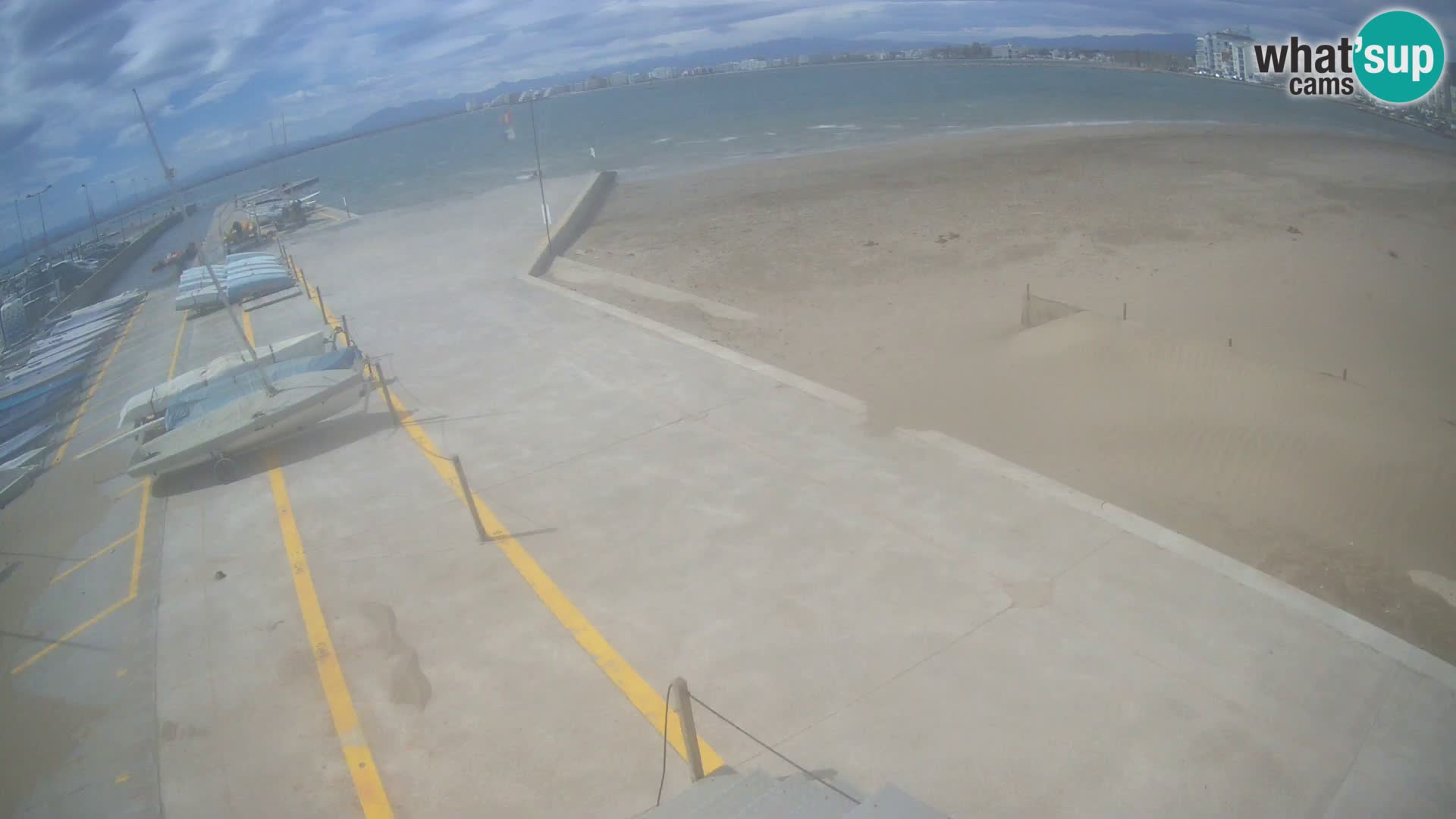 Webcam Hafen von Roses – Costa Brava – Strand La Perola