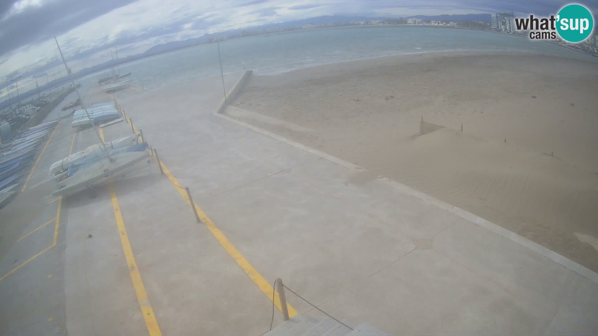 Webcam Hafen von Roses – Costa Brava – Strand La Perola