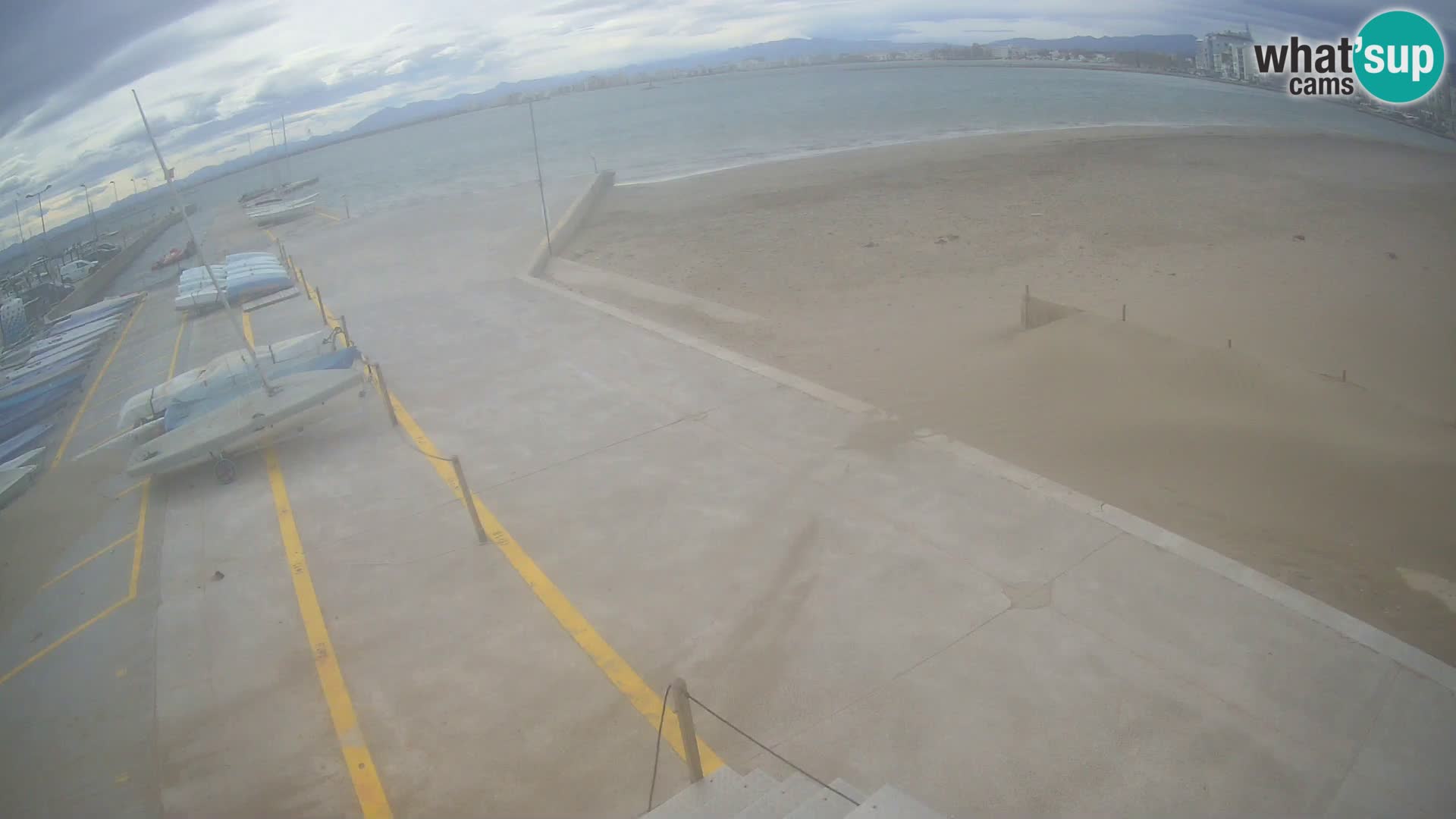 Webcam Hafen von Roses – Costa Brava – Strand La Perola