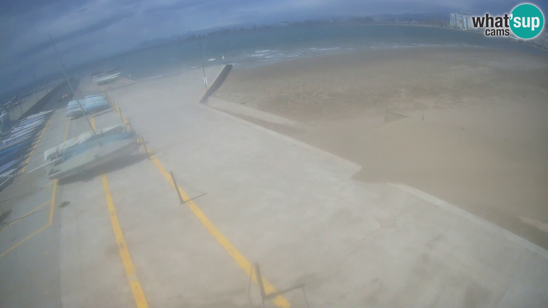 Roses webcam Port – Costa Brava – plage La Perola