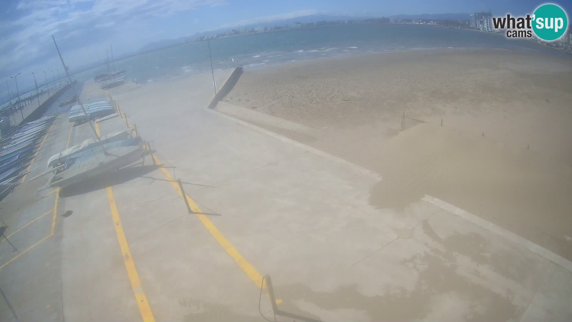 Roses webcam Port – Costa Brava – plage La Perola