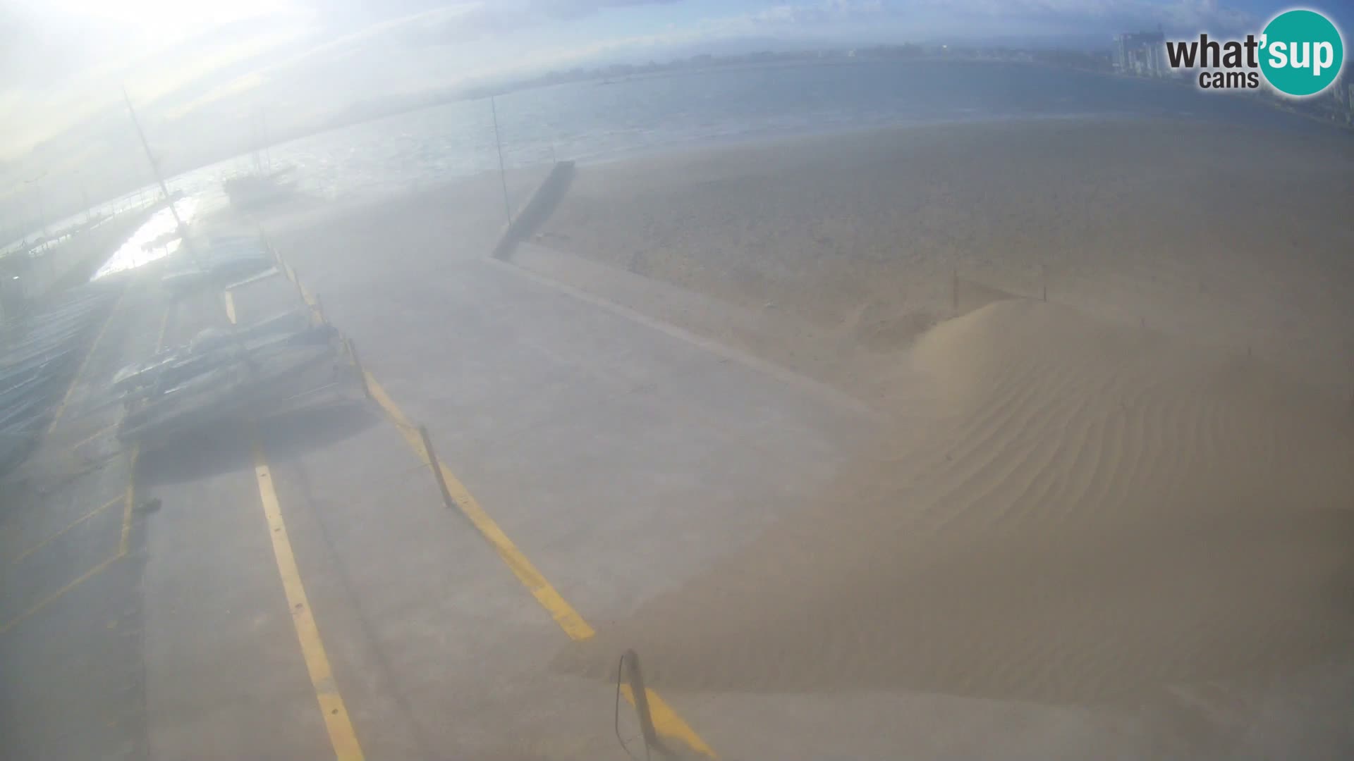 Roses webcam Port – Costa Brava – plage La Perola