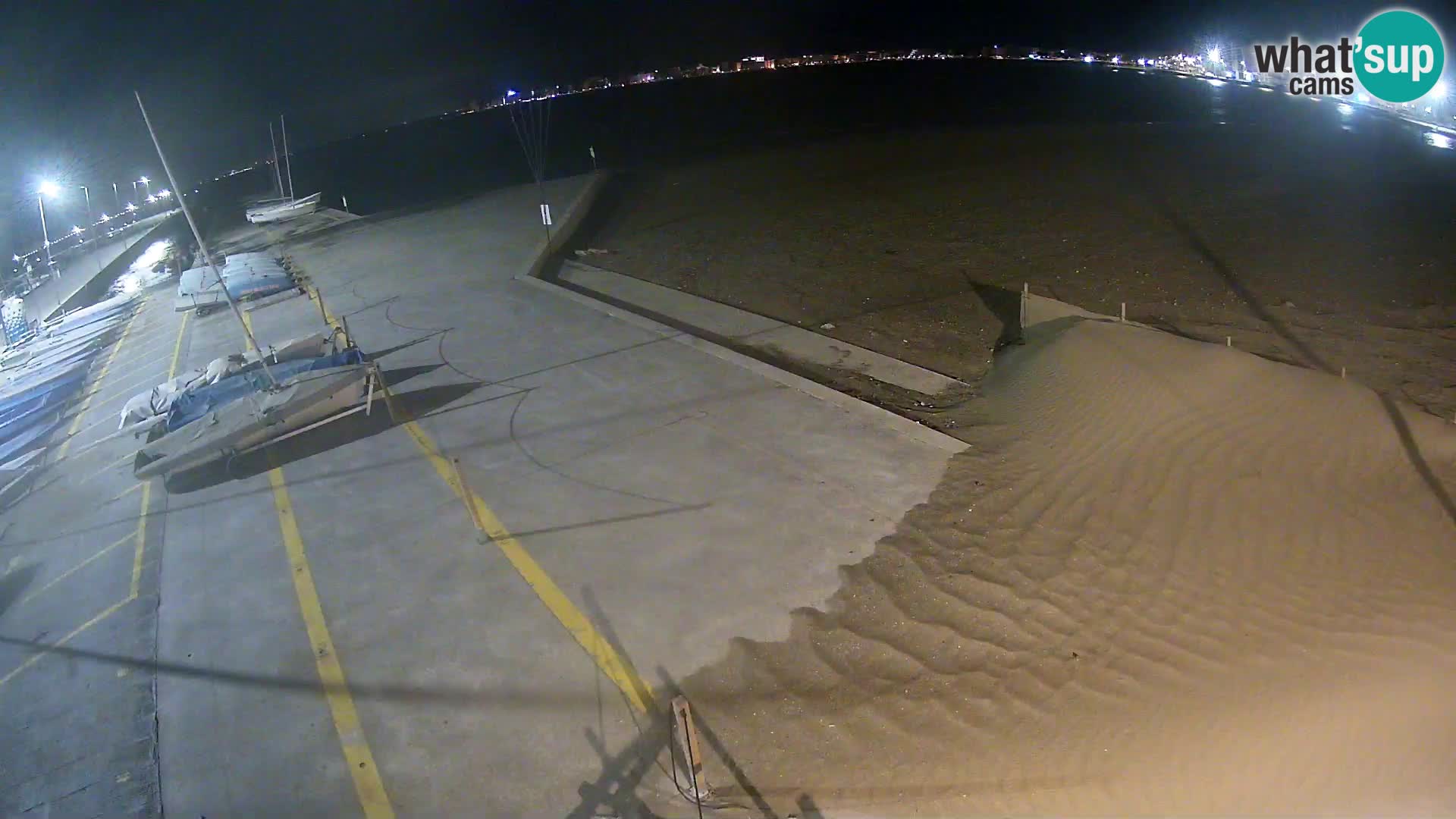 Web kamera Roses marina – Costa Brava – plaža La Perola