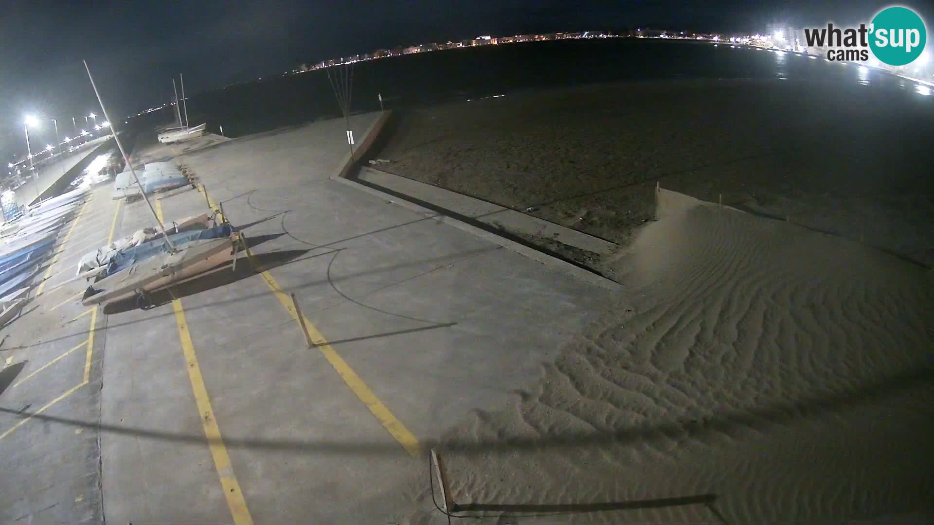 Web kamera Roses marina – Costa Brava – plaža La Perola