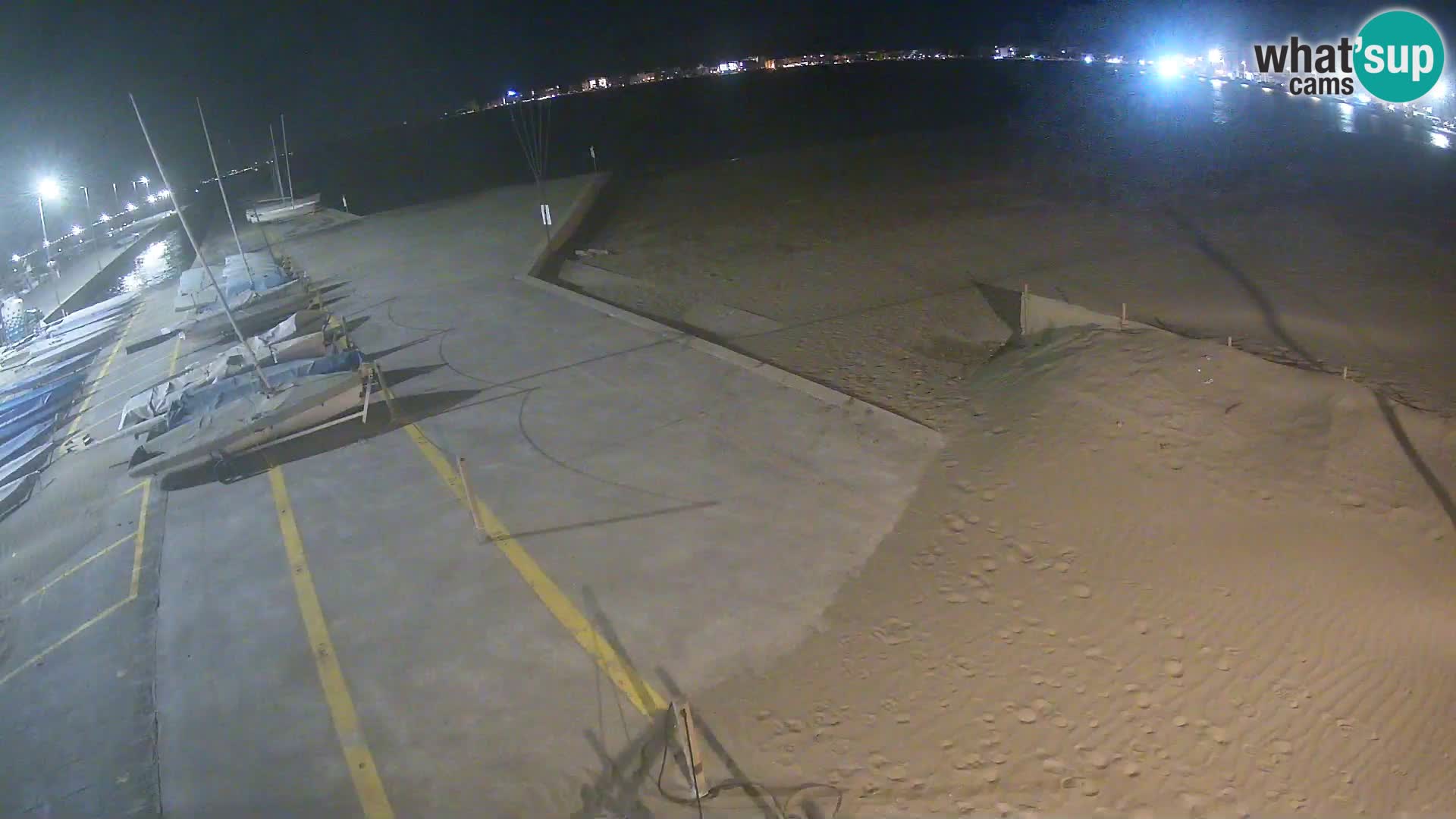 Roses webcam Port – Costa Brava – plage La Perola