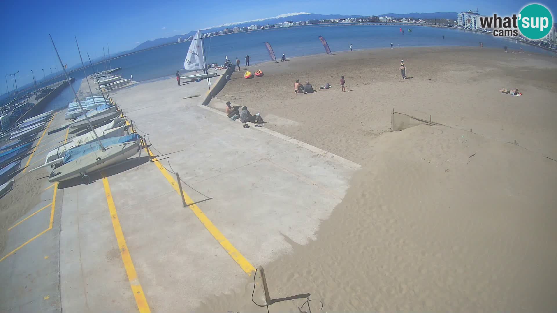 Webcam Port of Roses – Costa Brava – La Perola Beach