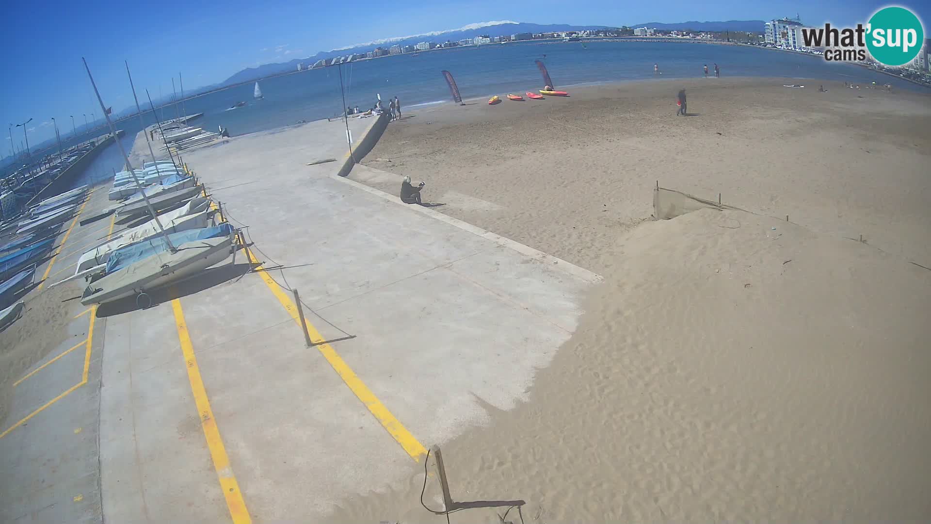 Roses webcam Port – Costa Brava – plage La Perola