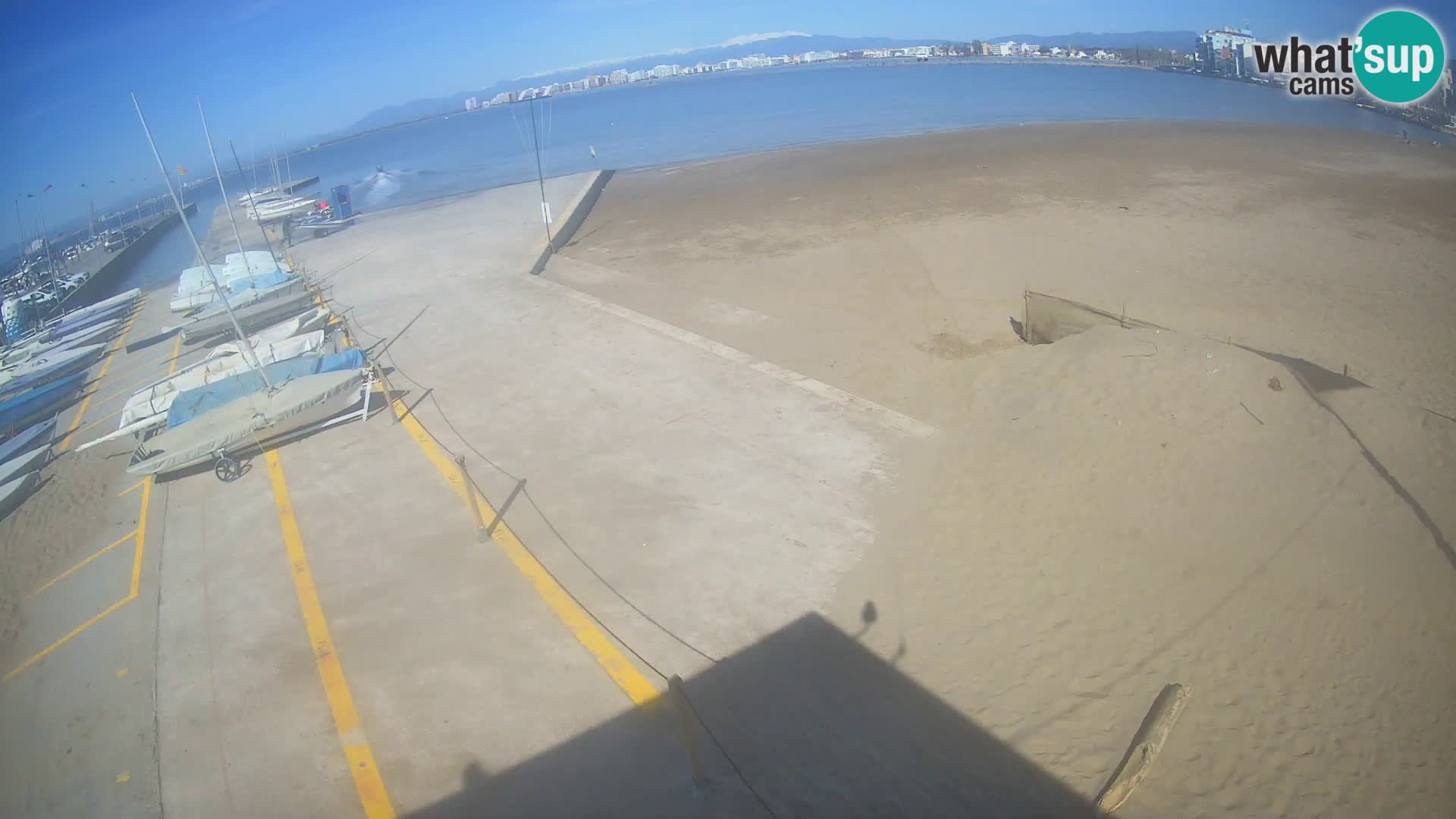 Webcam Hafen von Roses – Costa Brava – Strand La Perola