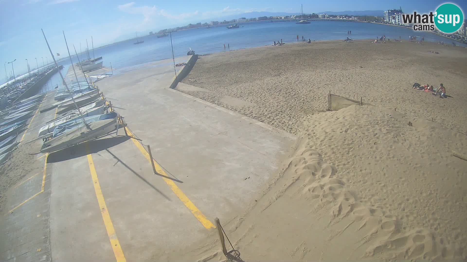 Webcam Hafen von Roses – Costa Brava – Strand La Perola