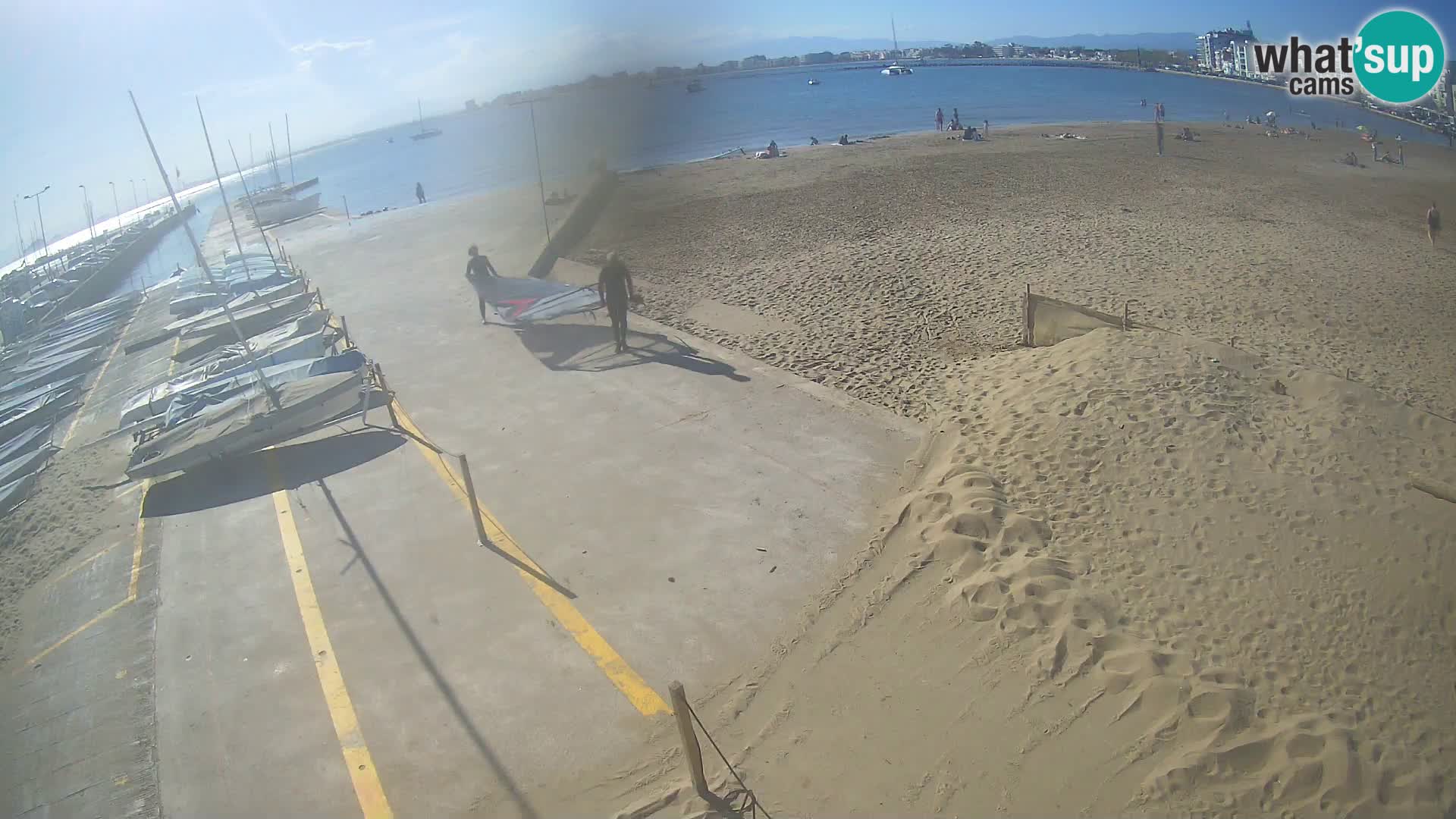 Roses webcam Port – Costa Brava – plage La Perola