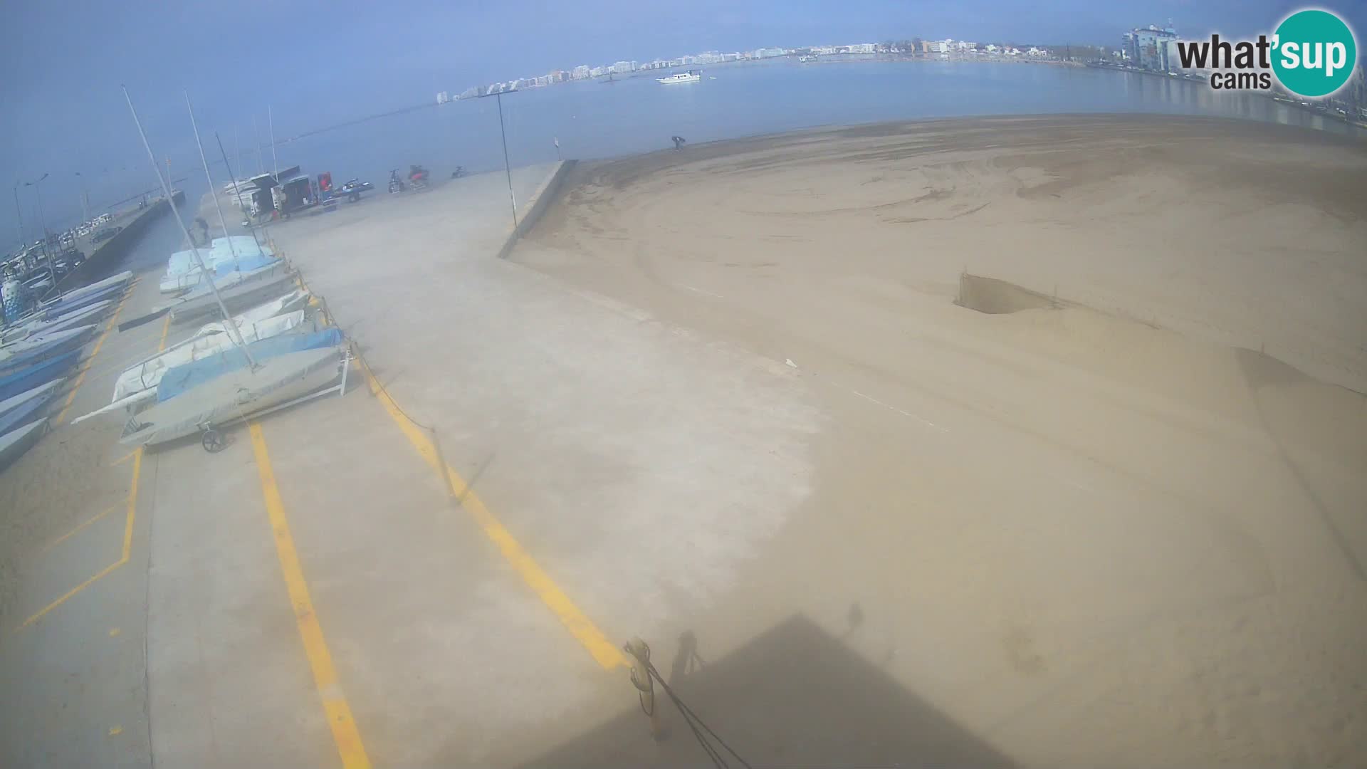 Web kamera Roses marina – Costa Brava – plaža La Perola