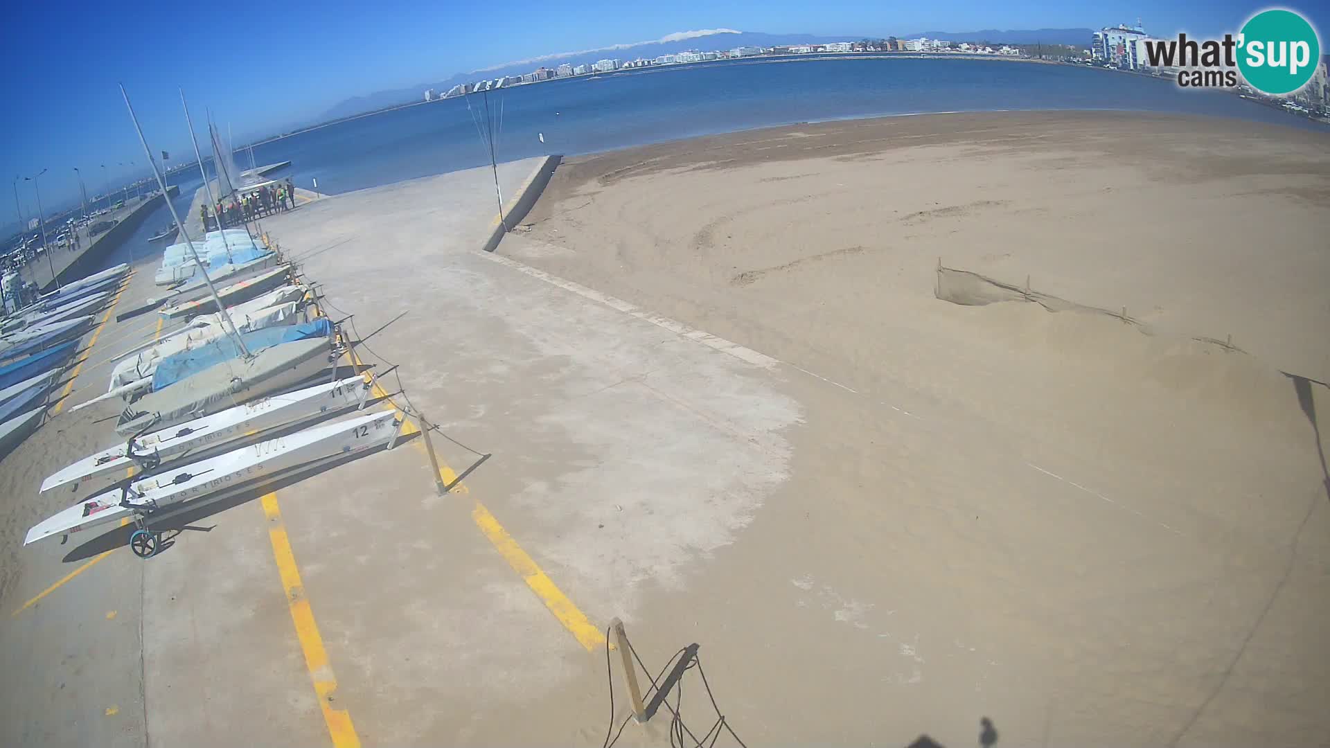 Webcam Port of Roses – Costa Brava – La Perola Beach