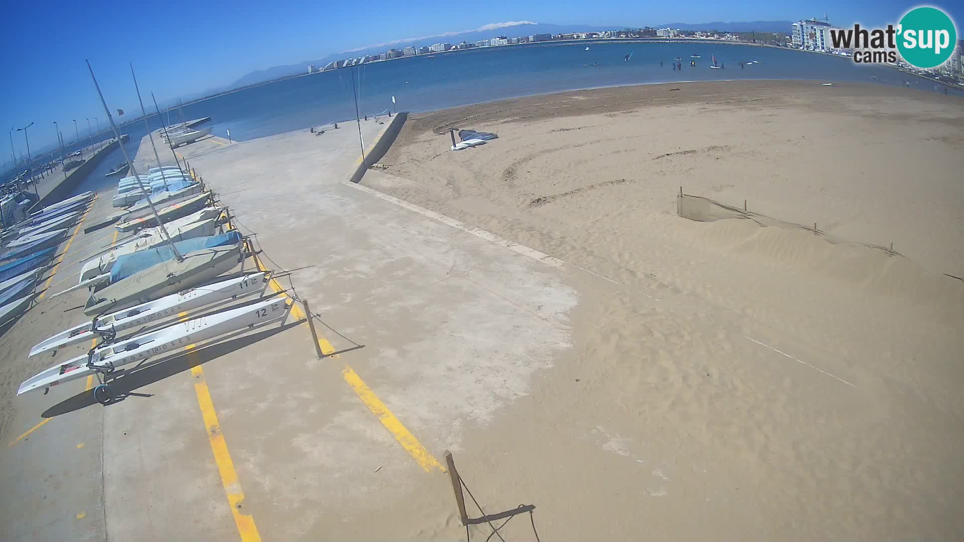 Webcam Hafen von Roses – Costa Brava – Strand La Perola