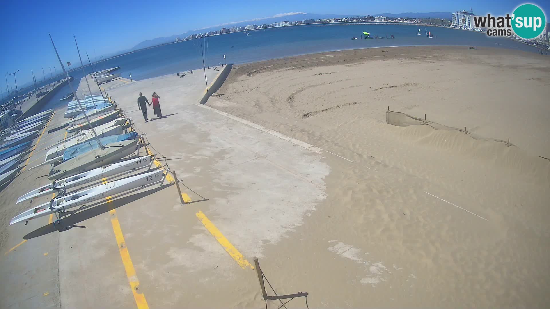 Web kamera Roses marina – Costa Brava – plaža La Perola