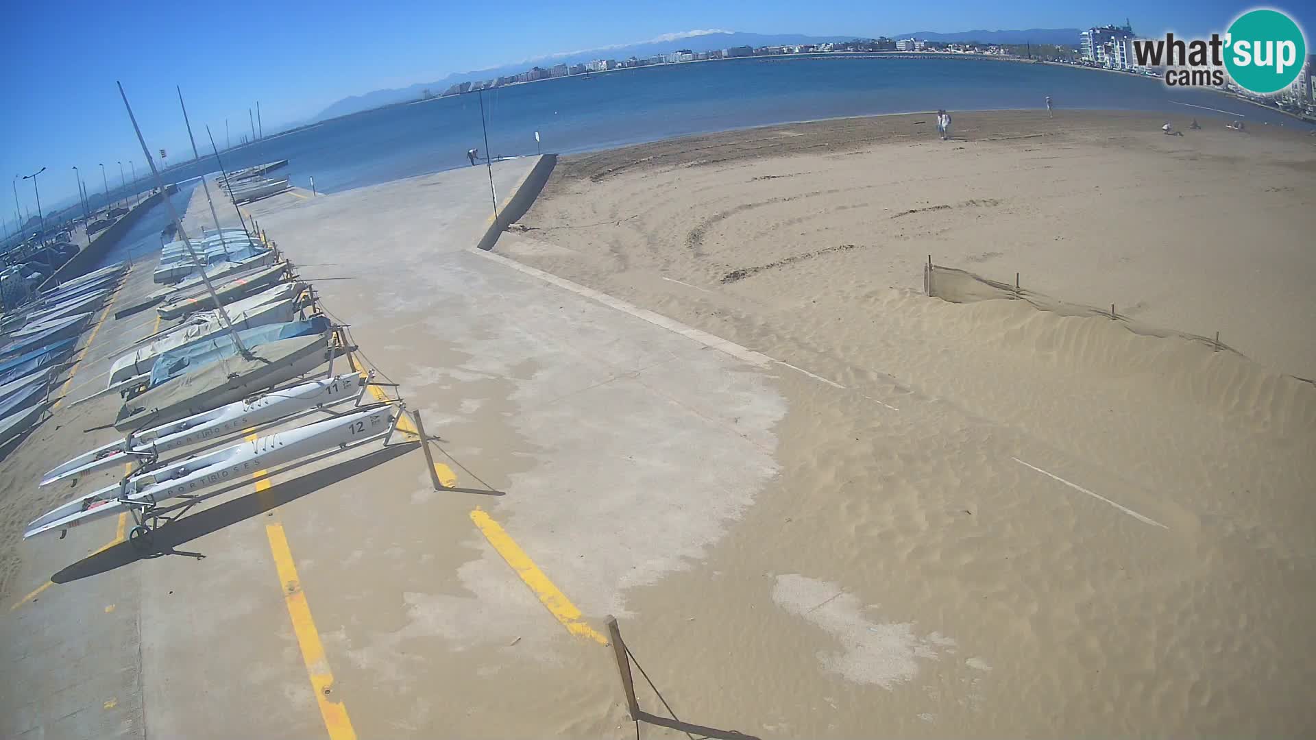 Webcam Hafen von Roses – Costa Brava – Strand La Perola