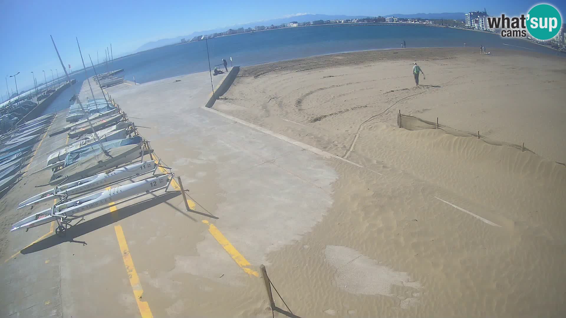 Web kamera Roses marina – Costa Brava – plaža La Perola
