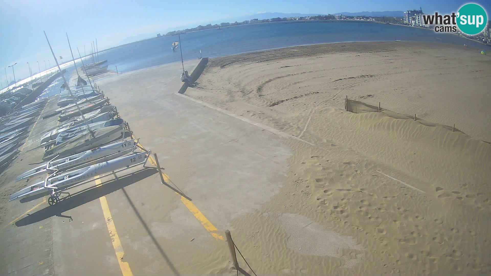 Webcam Hafen von Roses – Costa Brava – Strand La Perola