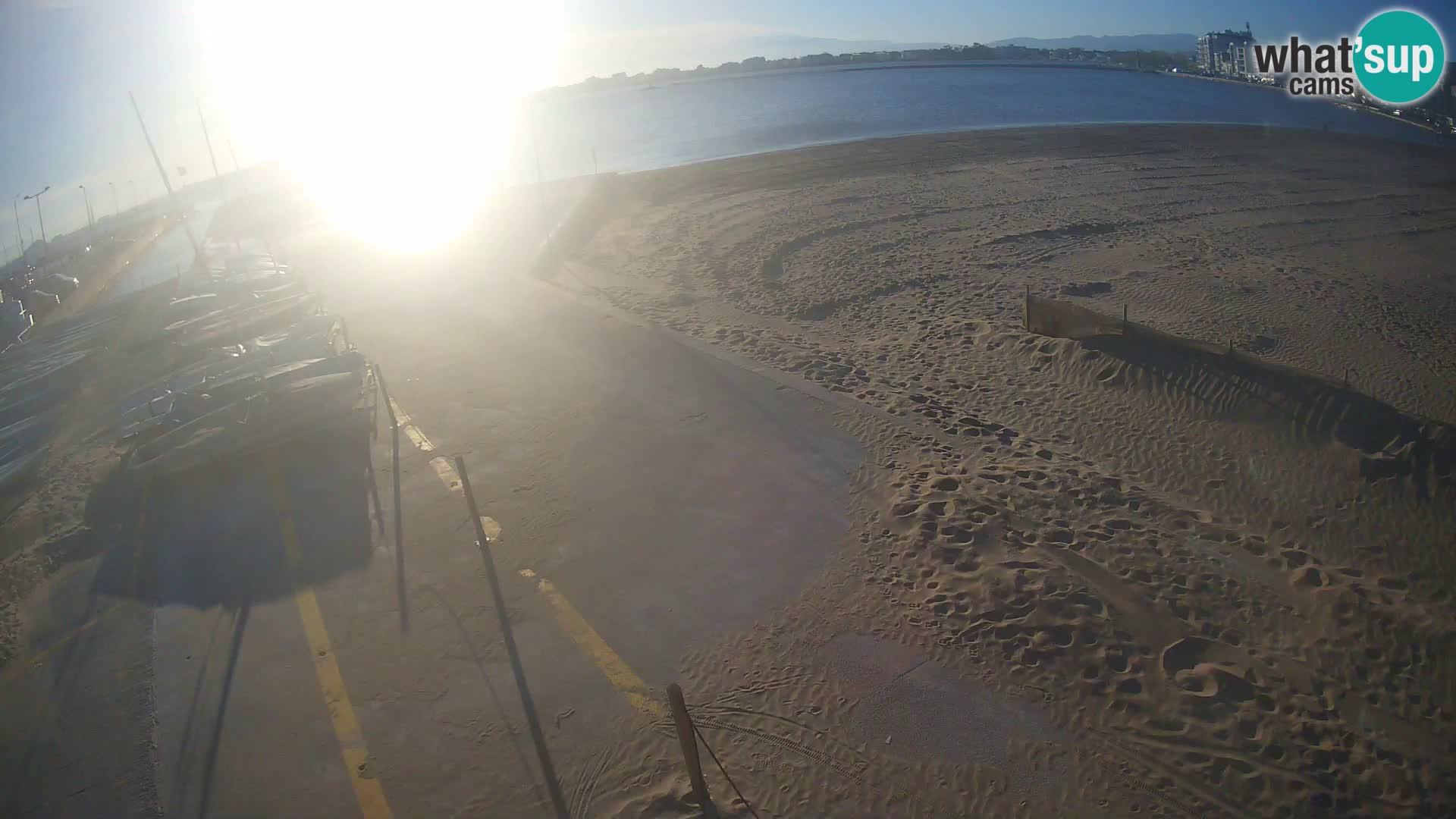 Webcam Hafen von Roses – Costa Brava – Strand La Perola