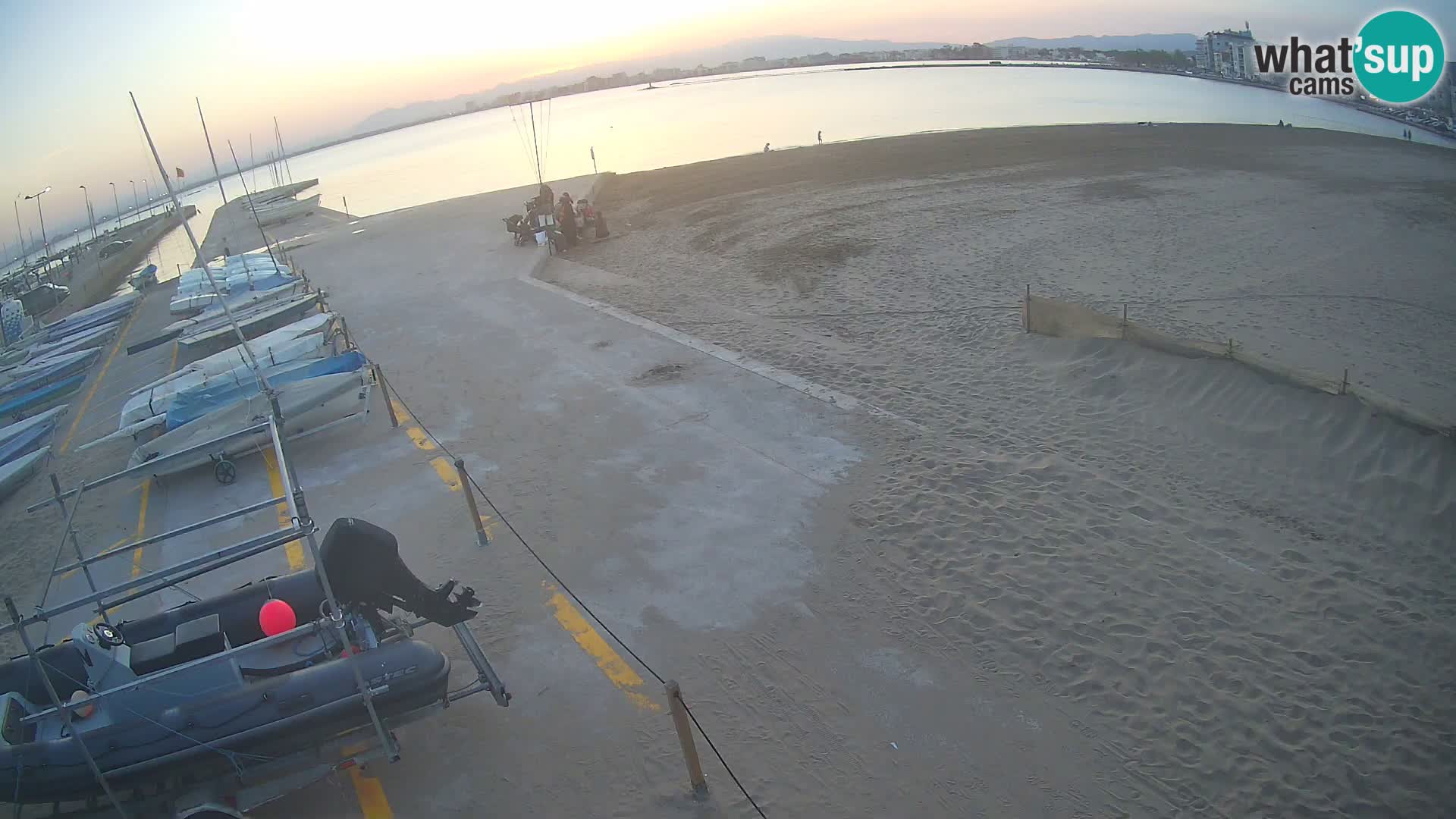 Webcam porto di Roses – Costa Brava – spiaggia La Perola