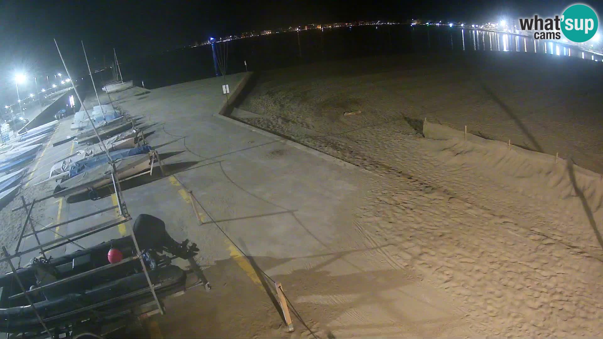 Webcam porto di Roses – Costa Brava – spiaggia La Perola