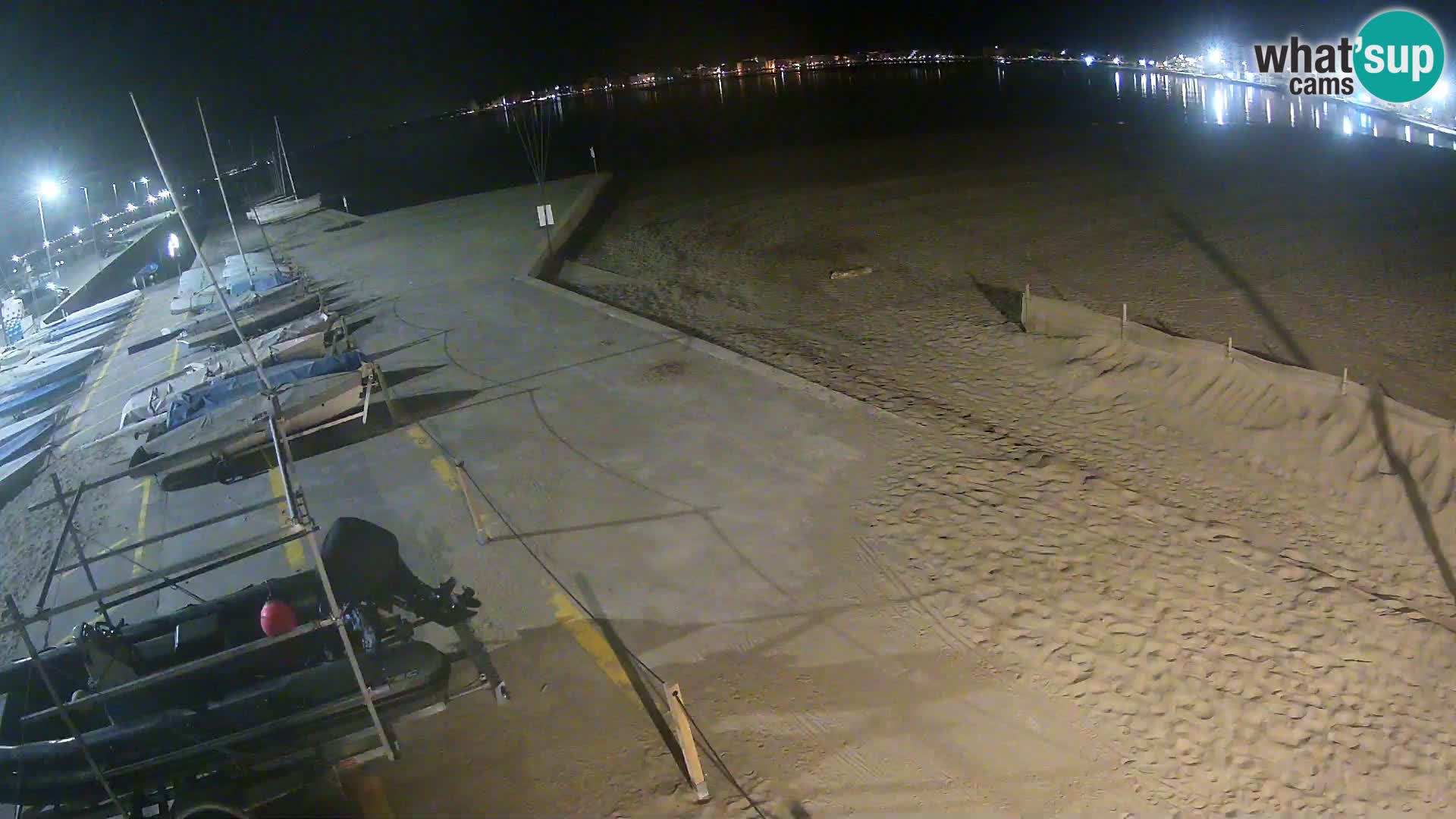 Webcam porto di Roses – Costa Brava – spiaggia La Perola