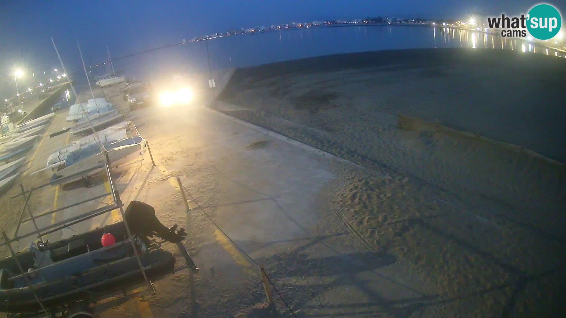 Web kamera Roses marina – Costa Brava – plaža La Perola