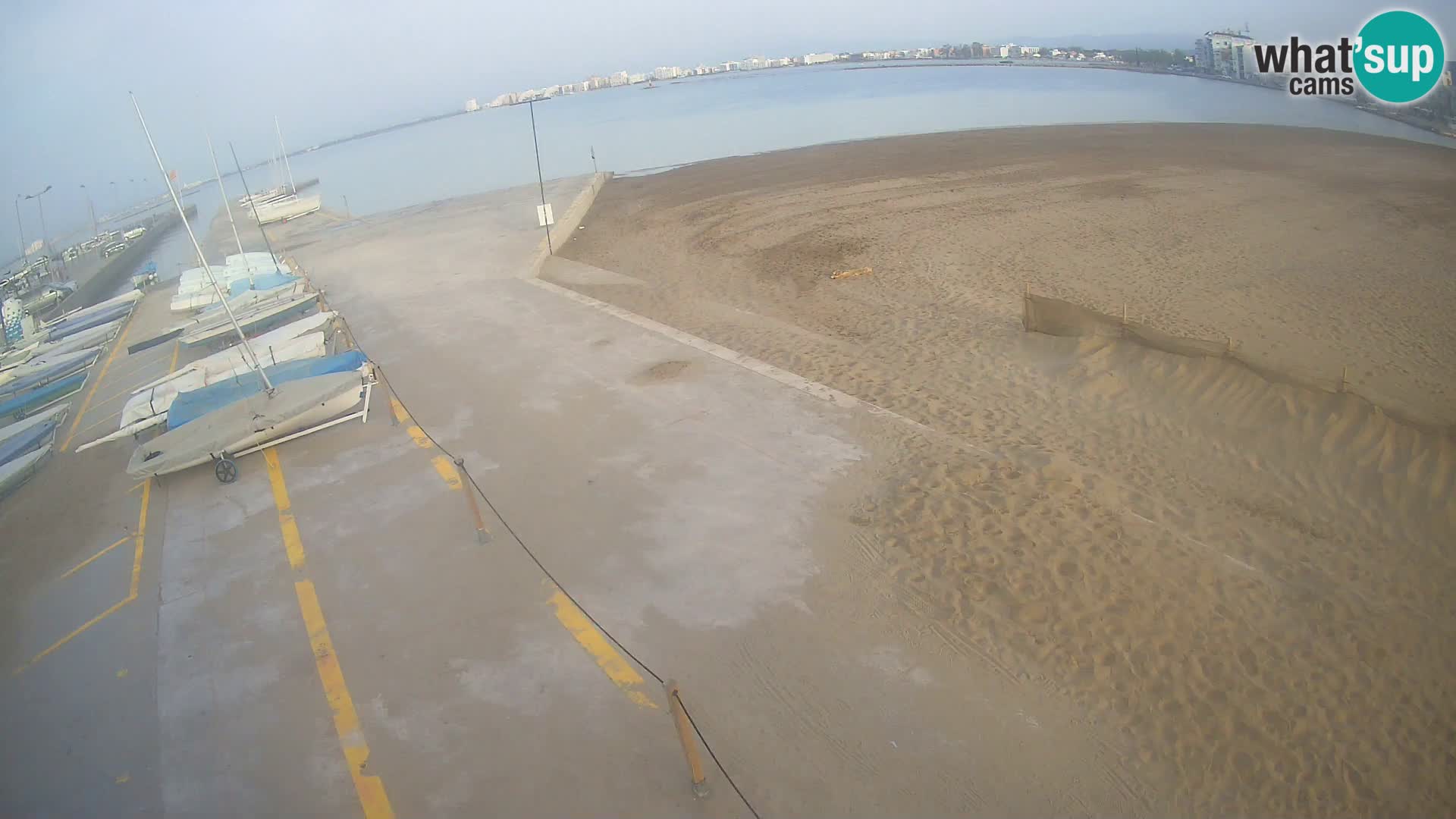 Webcam porto di Roses – Costa Brava – spiaggia La Perola