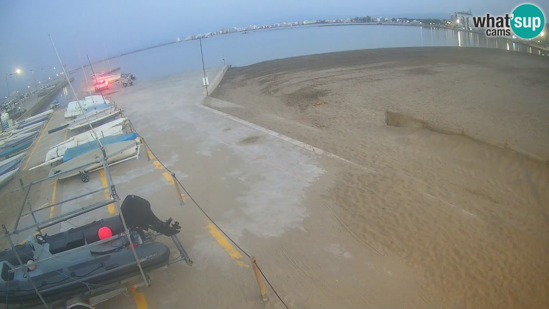 Roses webcam Port – Costa Brava – plage La Perola