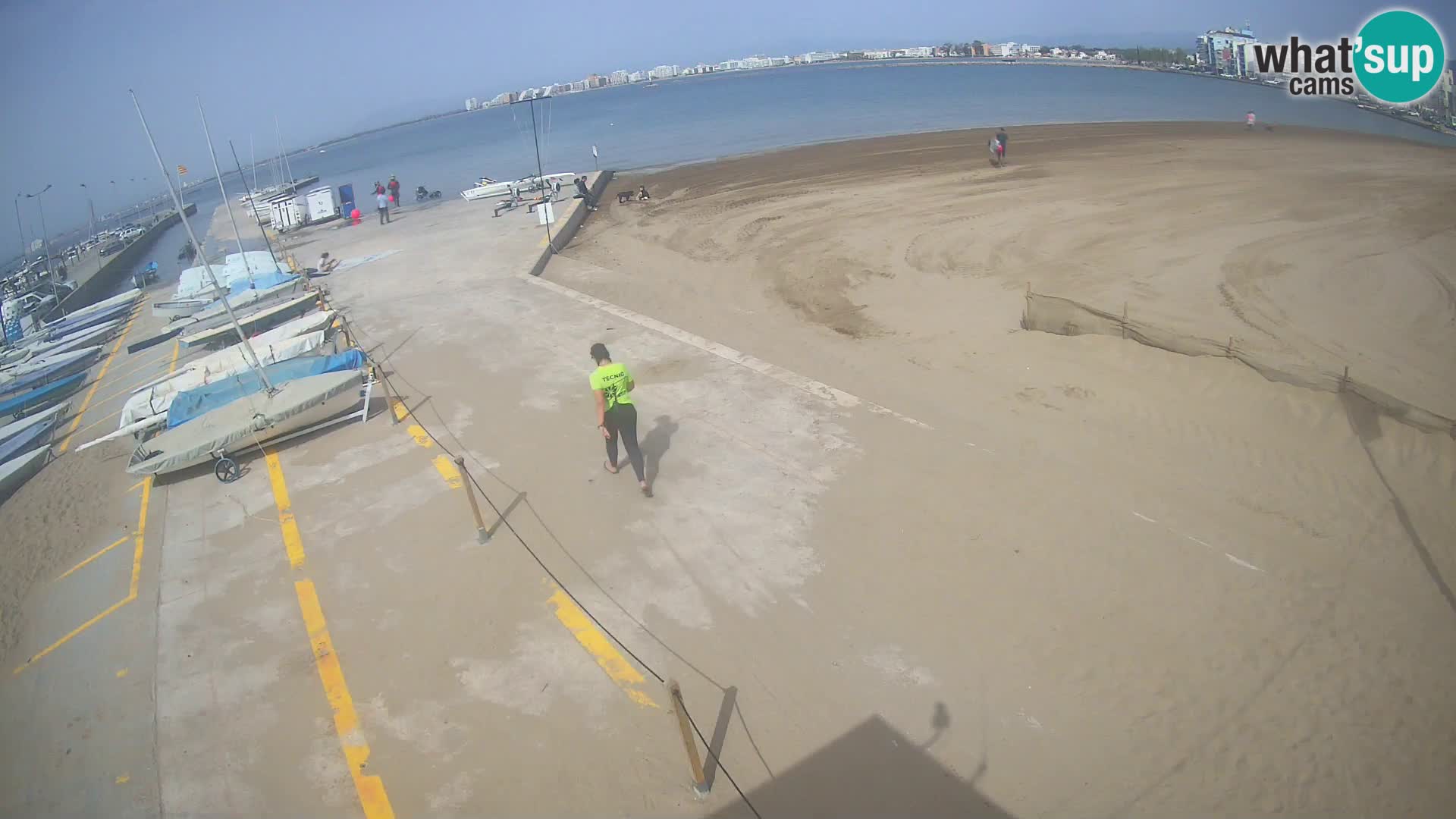 Webcam Hafen von Roses – Costa Brava – Strand La Perola