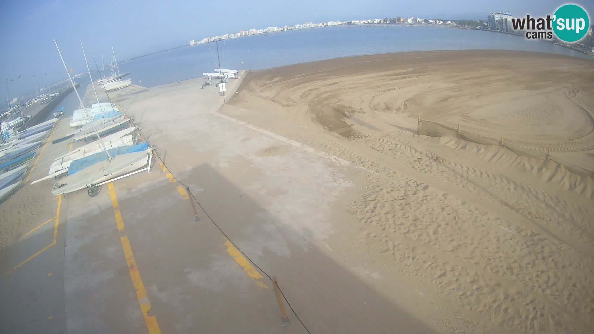 Webcam porto di Roses – Costa Brava – spiaggia La Perola