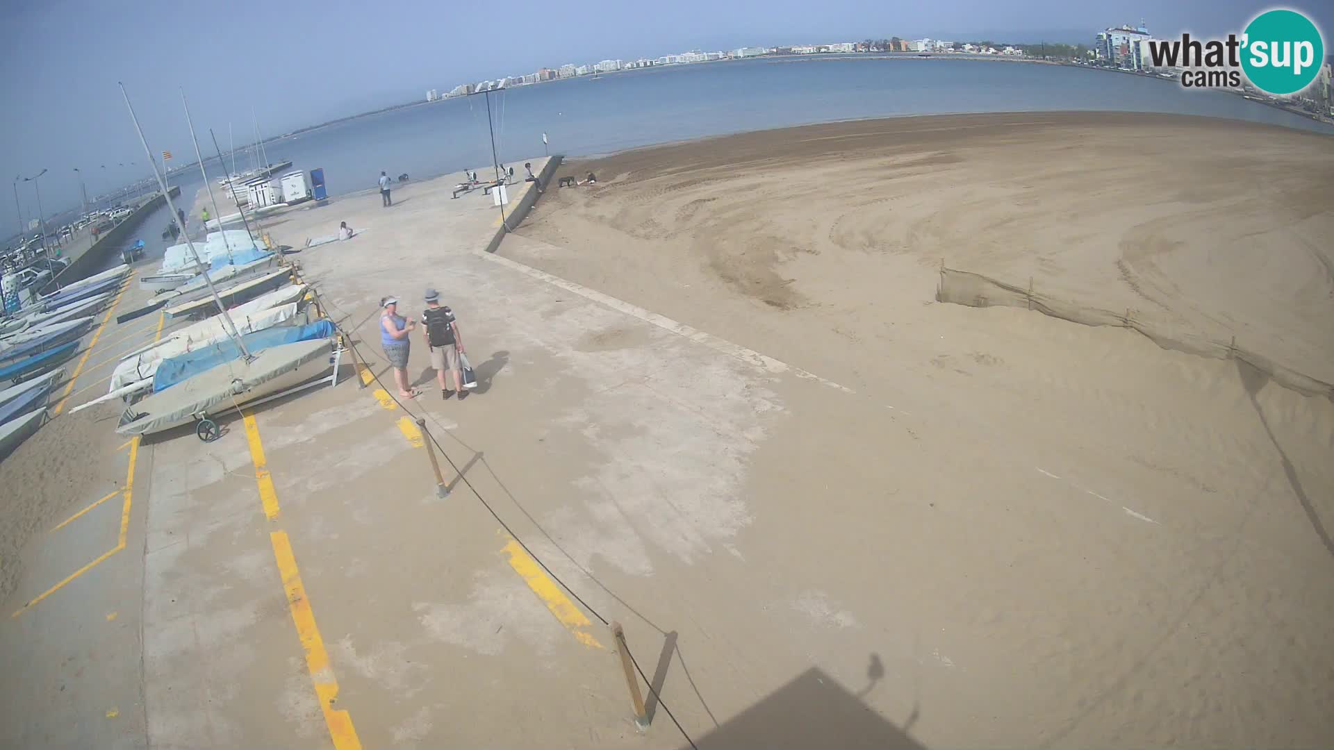 Roses webcam Port – Costa Brava – plage La Perola