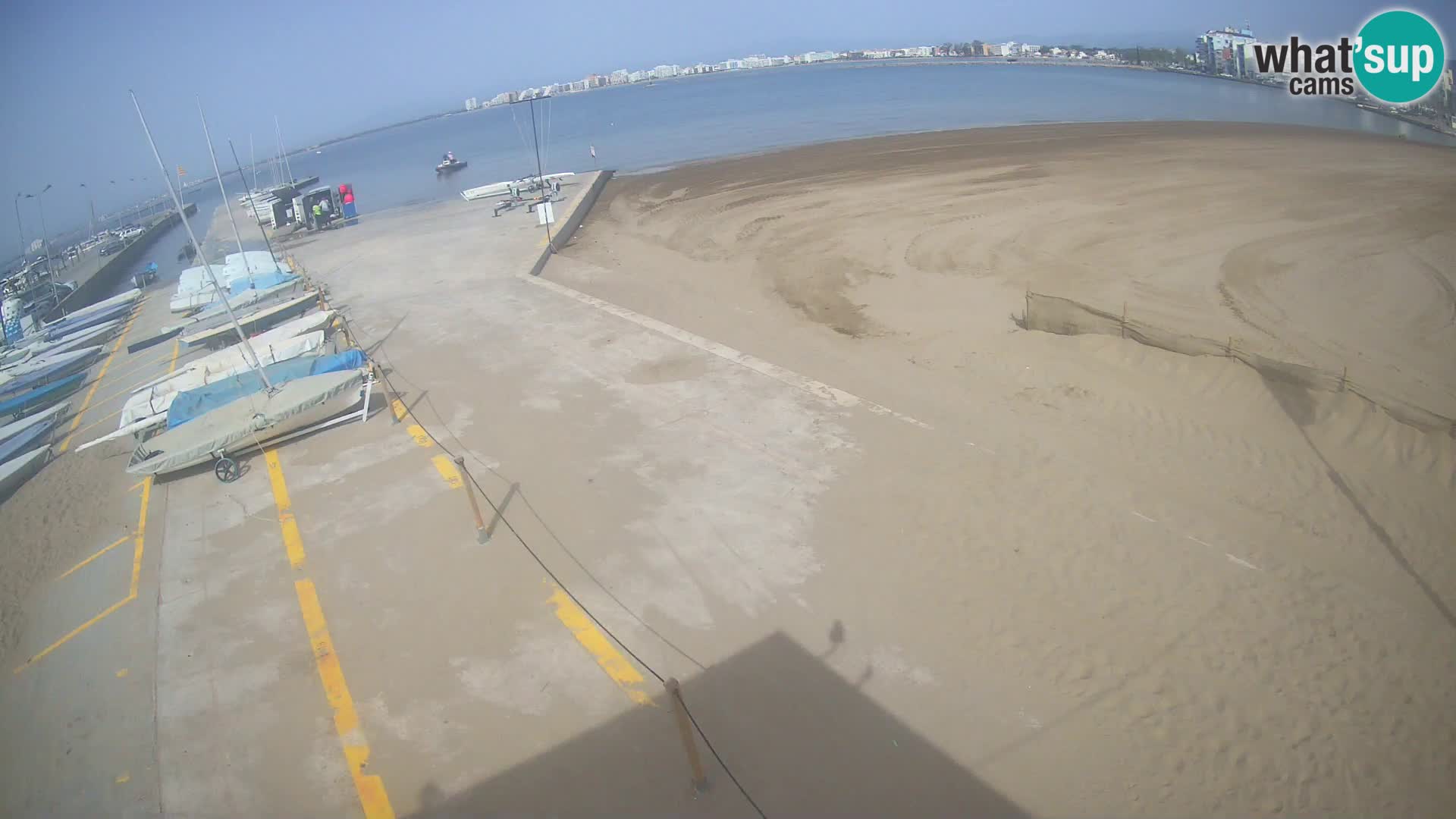 Webcam porto di Roses – Costa Brava – spiaggia La Perola