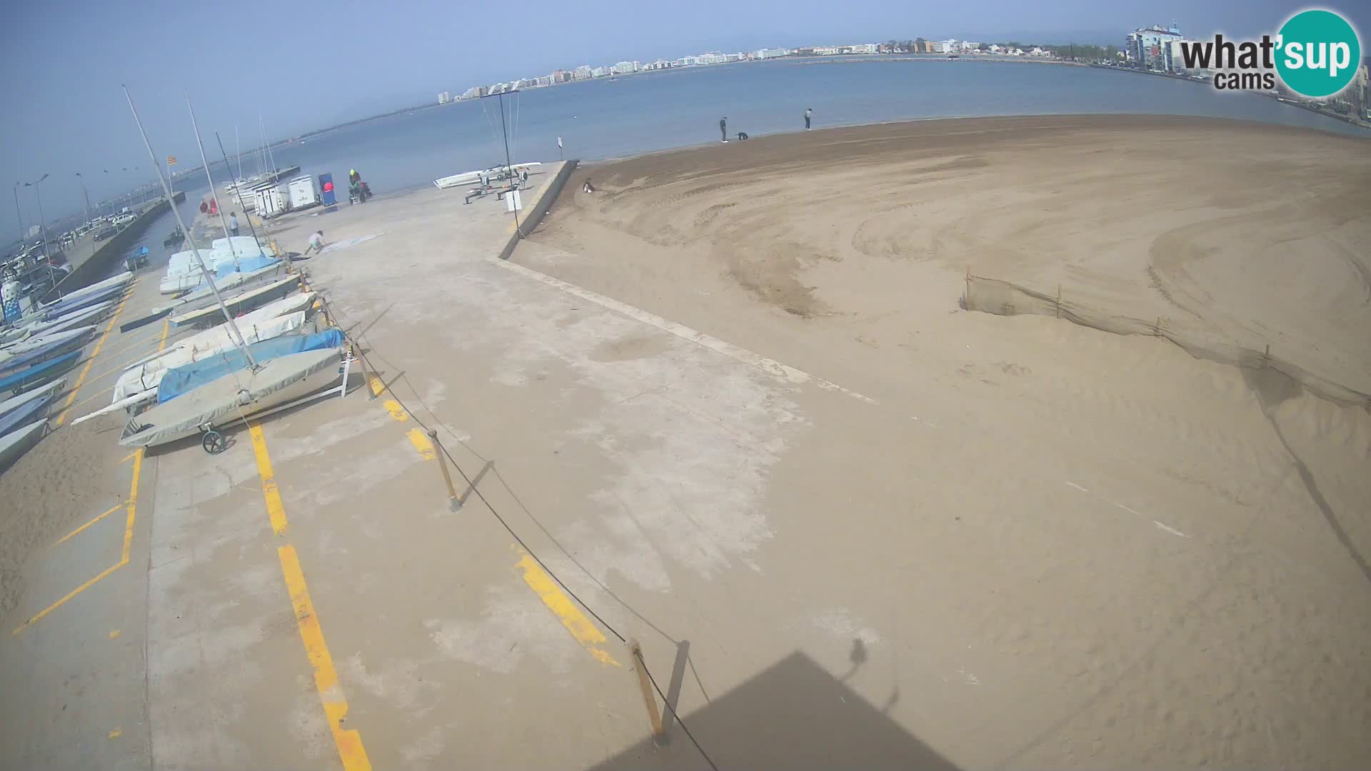 Roses webcam Port – Costa Brava – plage La Perola