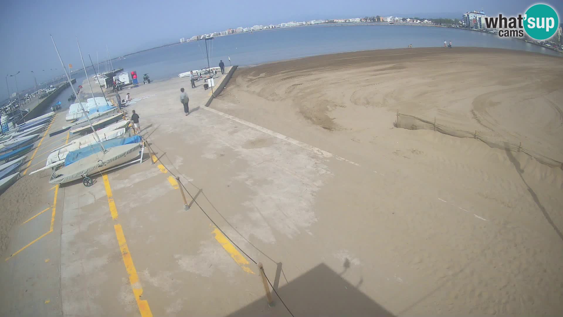 Webcam porto di Roses – Costa Brava – spiaggia La Perola