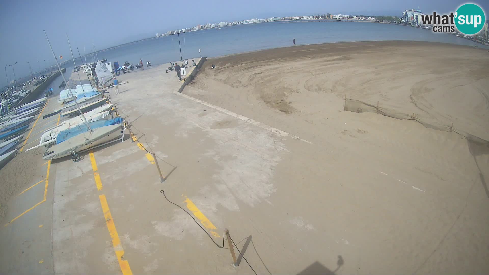 Roses webcam Port – Costa Brava – plage La Perola