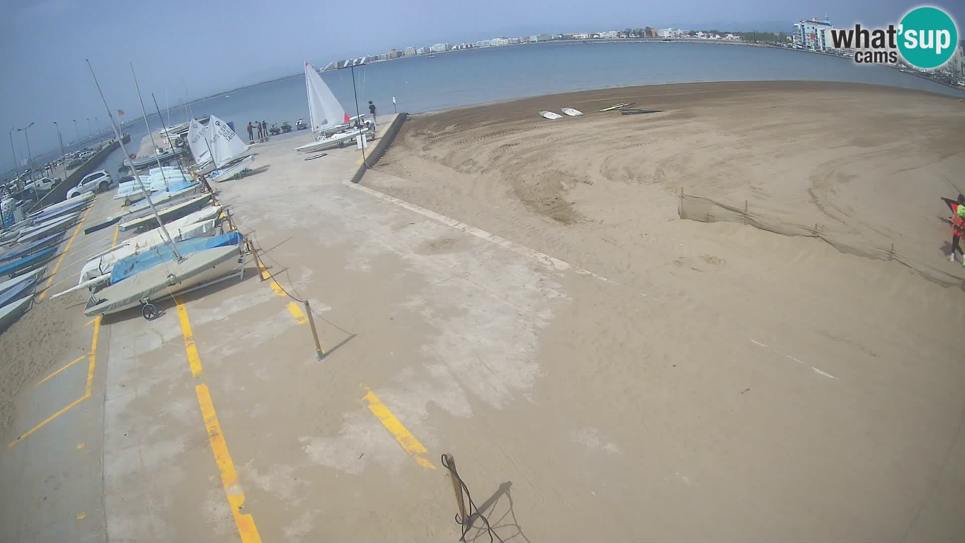 Webcam porto di Roses – Costa Brava – spiaggia La Perola