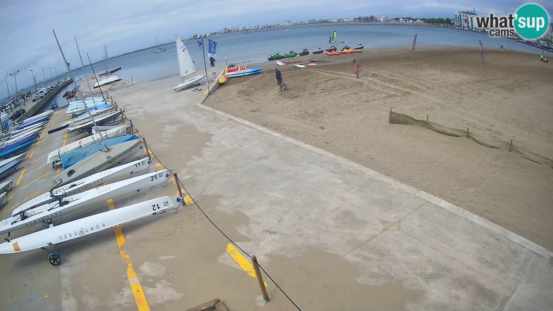 Webcam Hafen von Roses – Costa Brava – Strand La Perola
