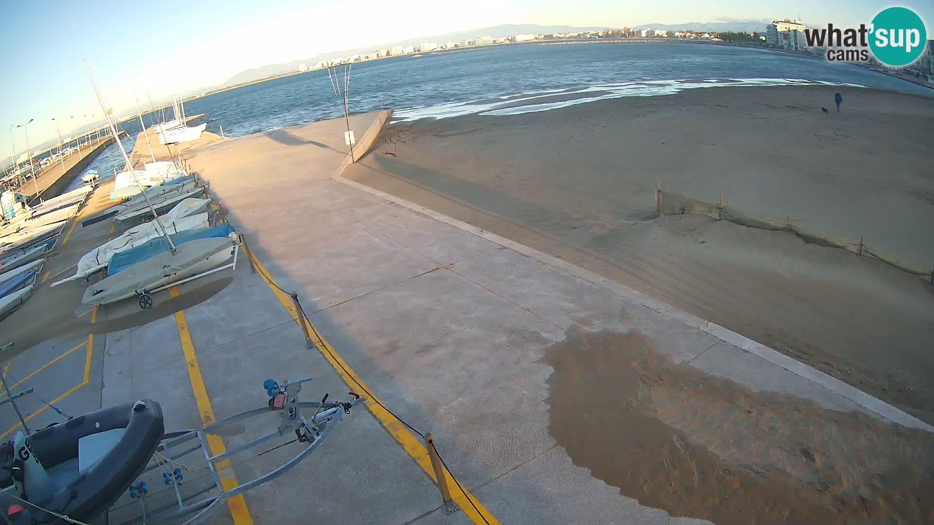 Webcam Port of Roses – Costa Brava – La Perola Beach