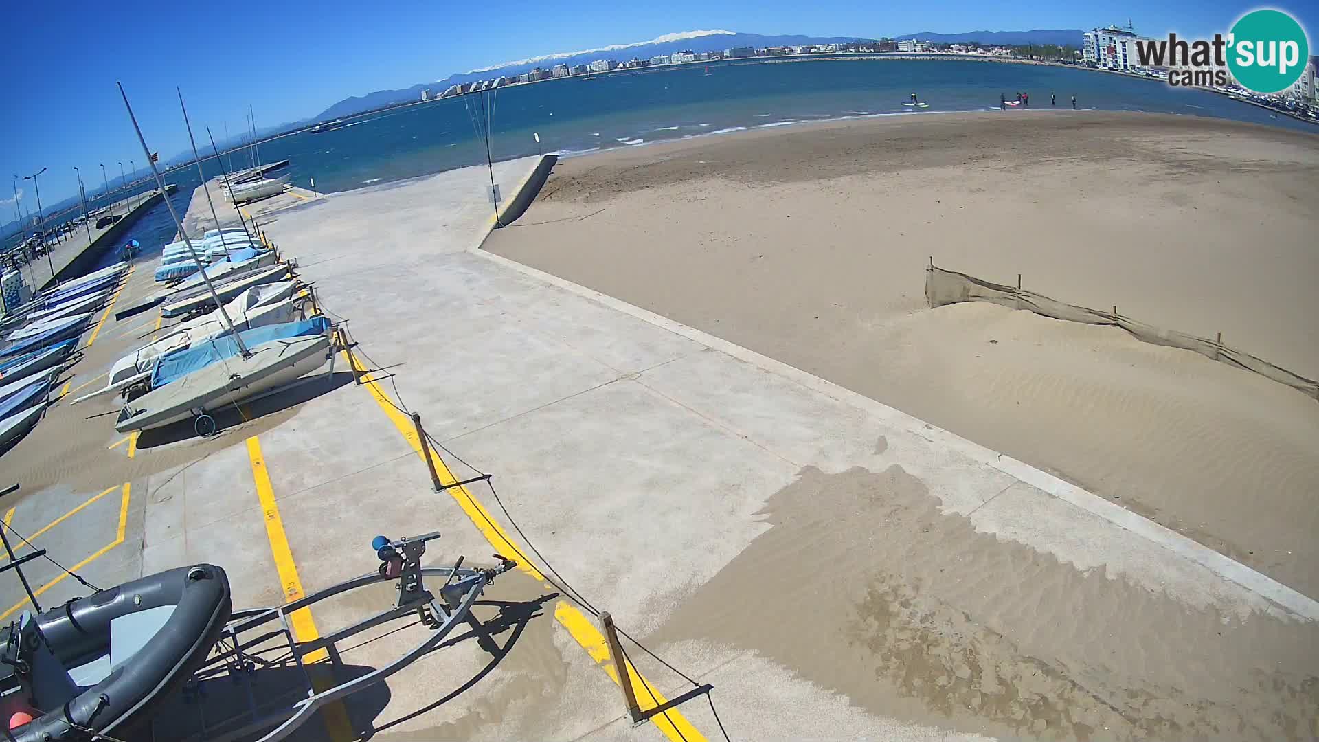 Webcam porto di Roses – Costa Brava – spiaggia La Perola