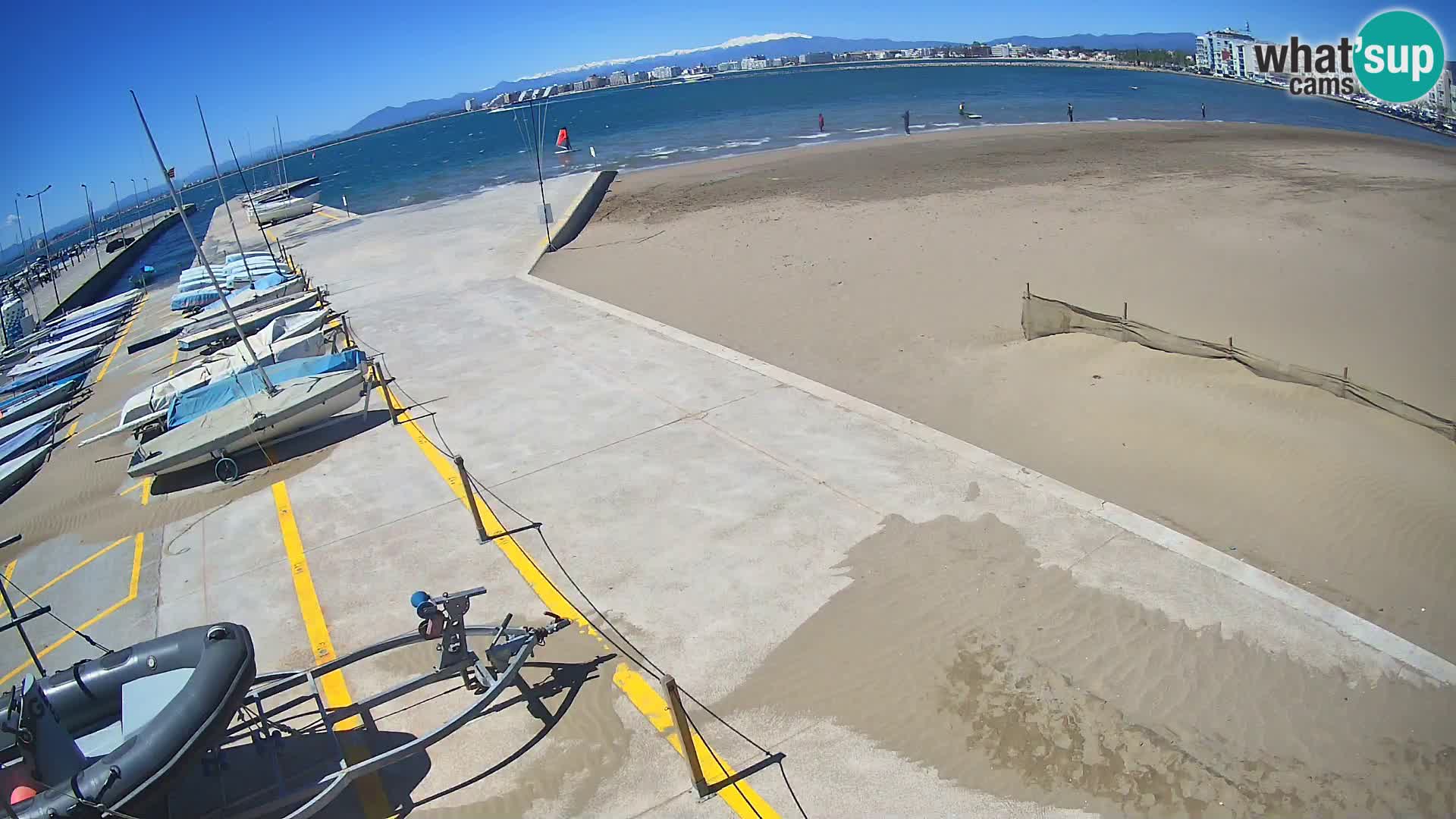 Webcam porto di Roses – Costa Brava – spiaggia La Perola