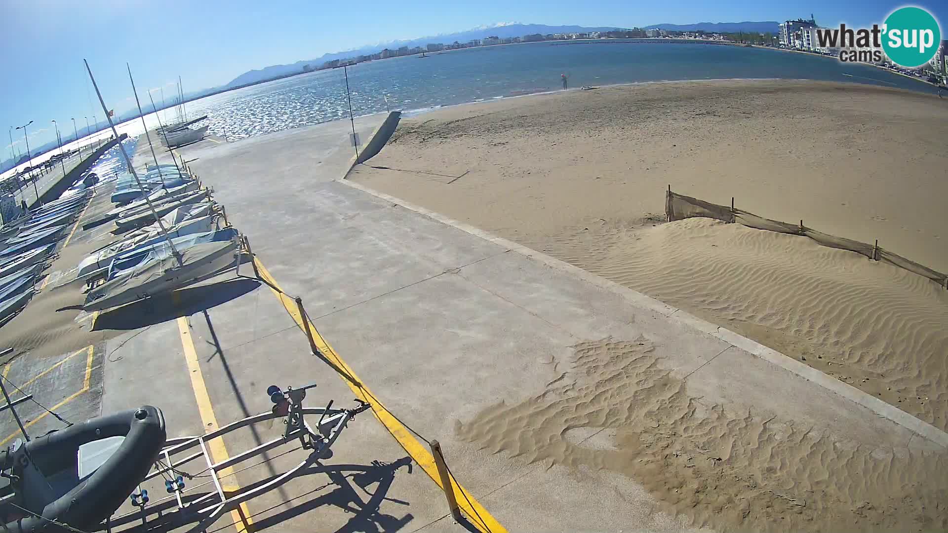 Webcam porto di Roses – Costa Brava – spiaggia La Perola