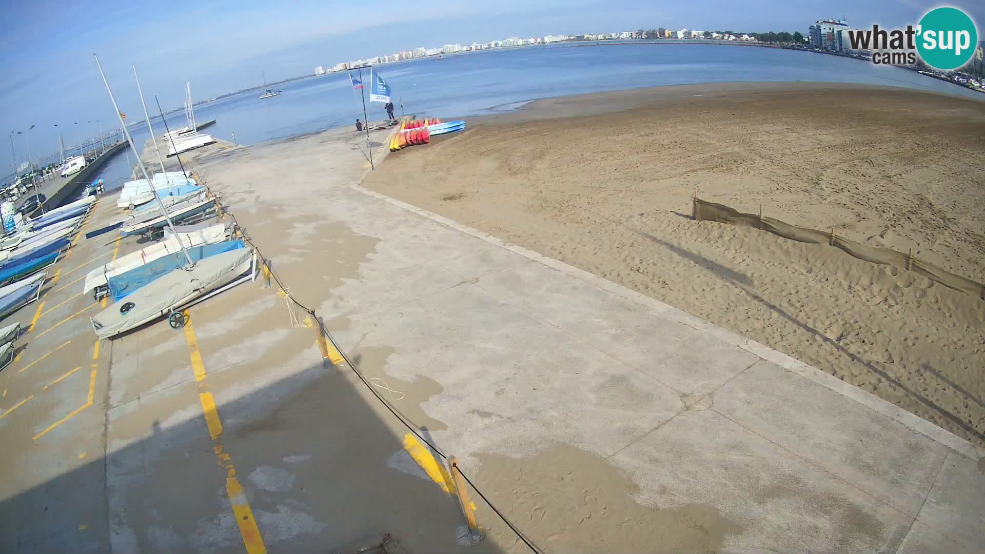 Roses webcam Port – Costa Brava – plage La Perola