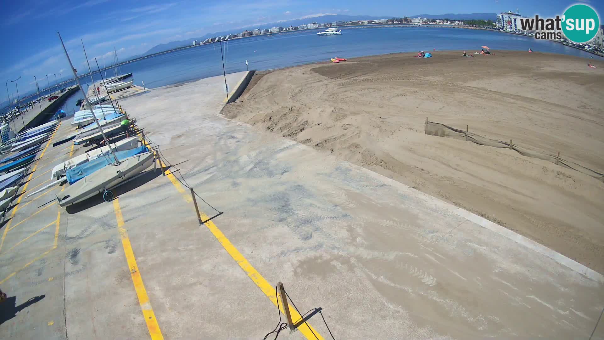Webcam porto di Roses – Costa Brava – spiaggia La Perola