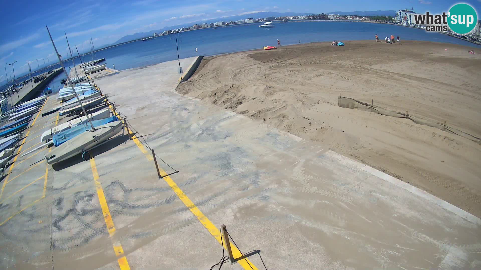 Roses webcam Port – Costa Brava – plage La Perola