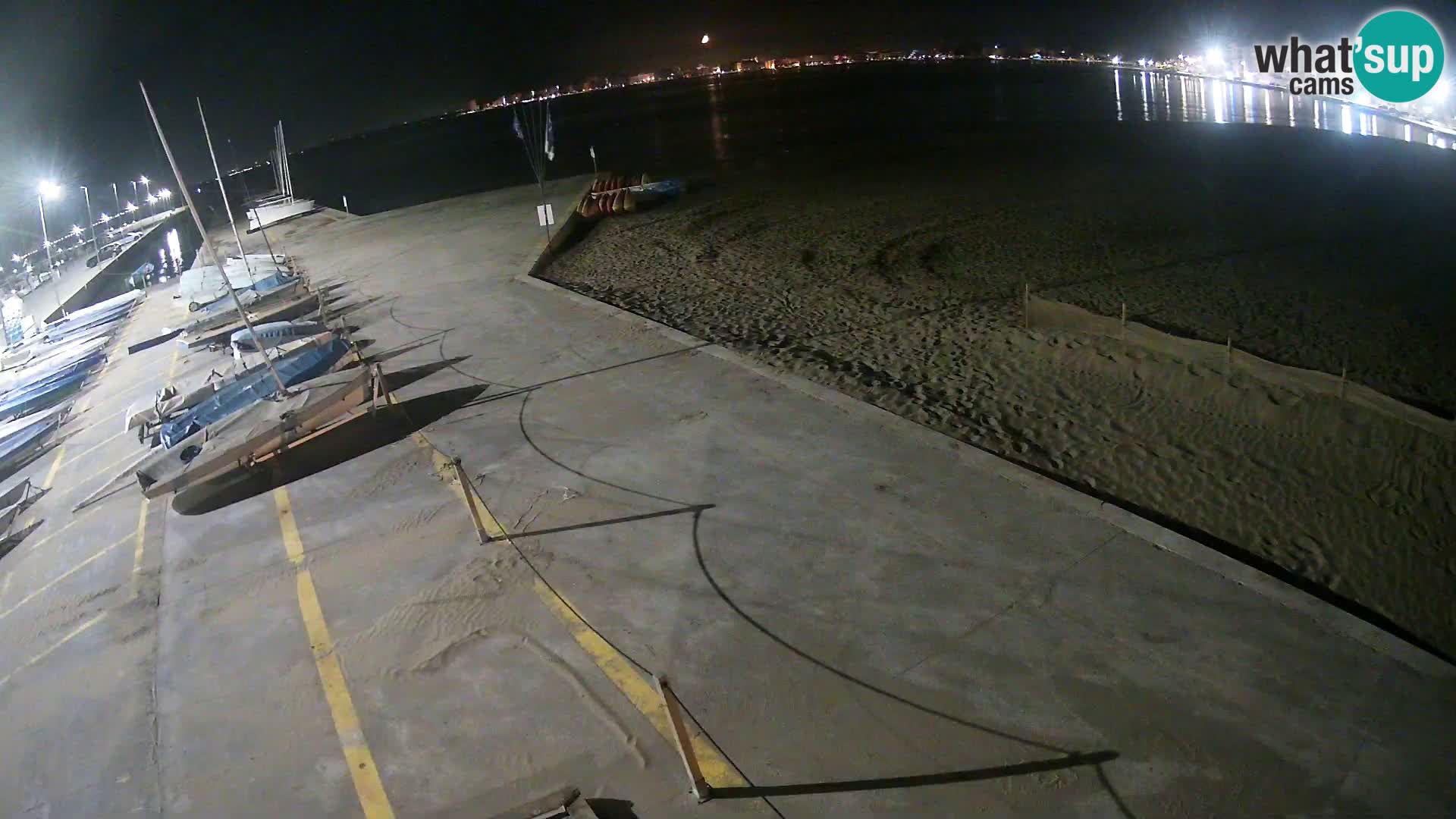 Roses webcam Port – Costa Brava – plage La Perola