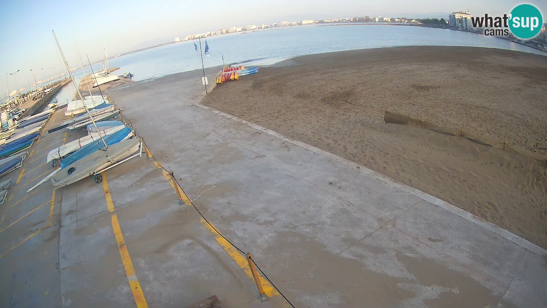 Roses webcam Port – Costa Brava – plage La Perola