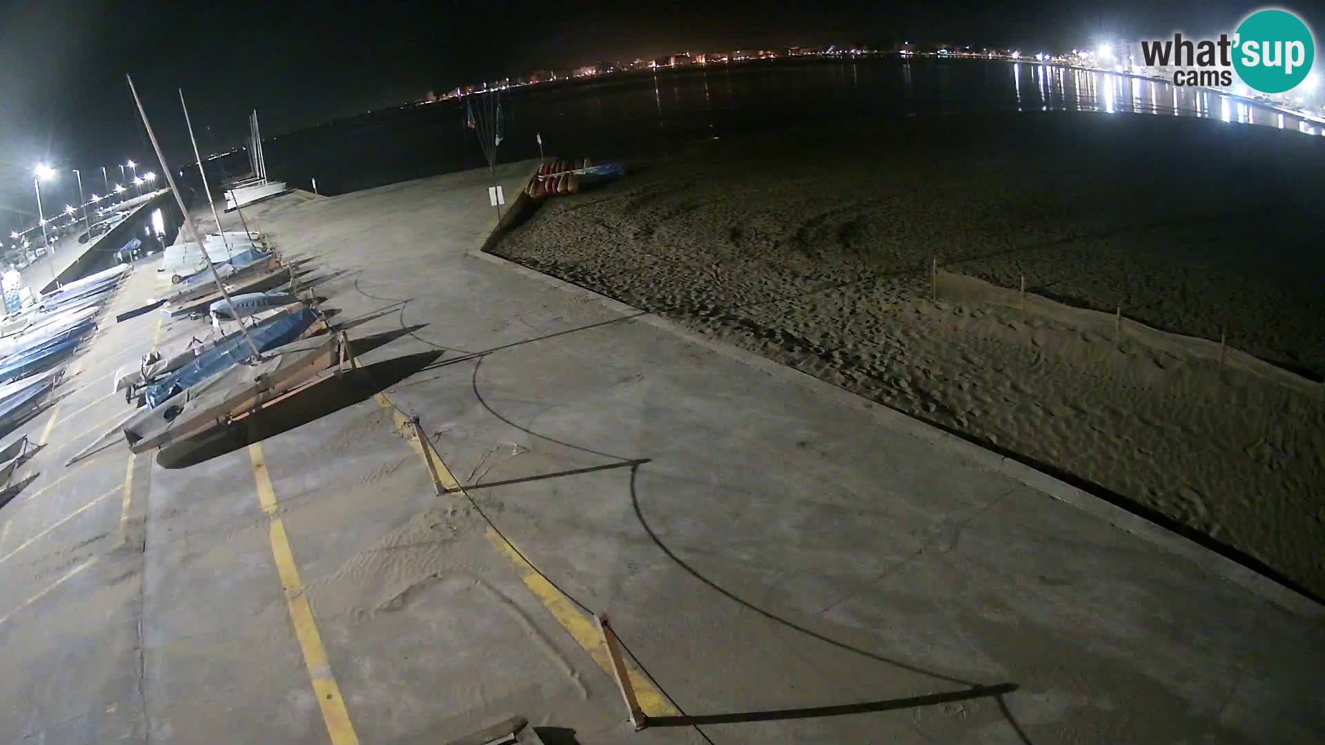 Roses webcam Port – Costa Brava – plage La Perola